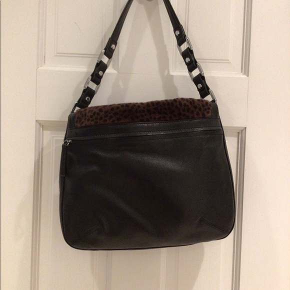 Longchamp Calf Hair Shoulder Bag